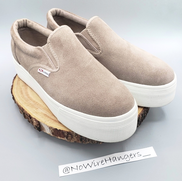 superga beige suede